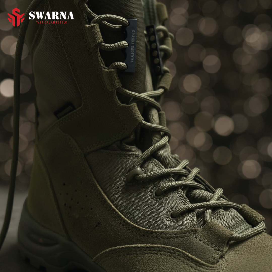 Swarna Shoe Magnetic Lace Black